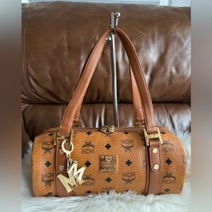 MCM Visetos Pappilon Cognac